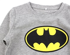 Name It grey melange t-shirt Batman